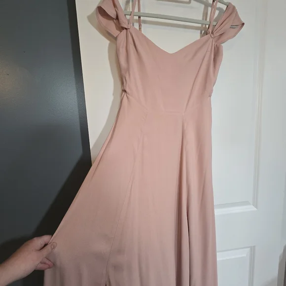 Reformation Elegant Pink Women's Dress SIZE 2 - Picture 12 of 14